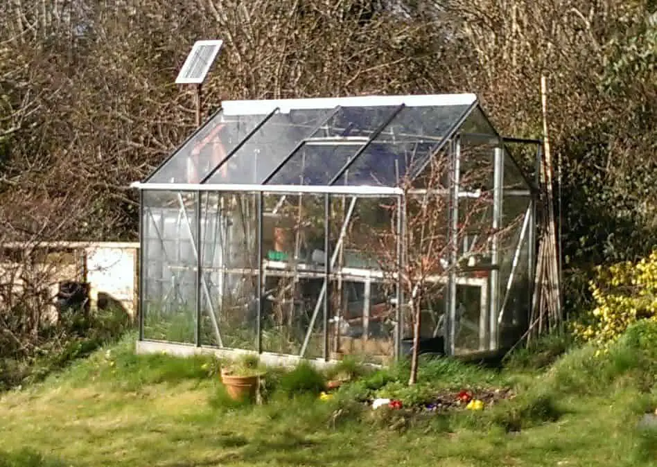 Solar-Powered Maintained Greenhouse